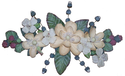 Small Latex Magnolia Swag 